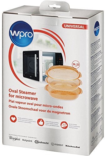 Vaporiera ovale universale per la cottura a vapore nel forno a microonde wpro