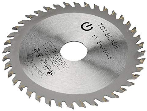 Holzschneidwerkzeug, Hartmetall-Kreissägeblatt TCT-Trennscheibe - 110 * 1.6 * 20mm 40 Zähne