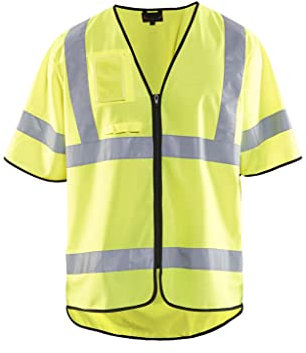 Blaklader 302310223300XS/S Warnweste, Klasse 3, Gelb mit hoher Sichtbarkeit, Größe XS/S