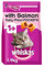 Whiskas 1+ Salmon Pack of 1.9kg Bags, Adult Cat Dry Food