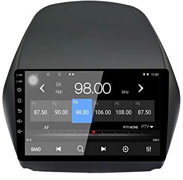 LEXXSON Android 10.1 Autoradio für Hyundai Tucson IX35 2011-2015 | 10-Zoll-Touchscreen AM FM-Radio GPS-Navigation Bluetooth USB-Player Lenkradsteuerung Spiegel Link Zurück Kameraeingang