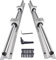 CNCMANS Linearführung Linearschiene 2Stück SBR20-800mm Edelstahl Führungsschiene mit 4Stück SBR20UU Linearlager Lagerblock, CNC Teile für 3D Drucker Schrittmotor (linearführung SBR20 800mm)