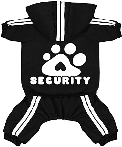 Dolahovy Dog Hoodie Pet Clothes Apparel Soft Security Hoodies Autumn Winter Puppy Jumpers Fleece Cotton Dogs Jacket Coats Dog Outfit for Chihuahua Teddy Dogs Cats Small Medium