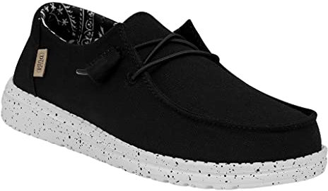 Hey Dude Damen Wendy Wide Schuhe, Schwarz Odyssey, 36 EU