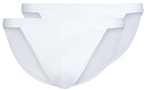 Skiny Tanga Cotton Rib String (Lot de 2) Homme