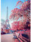 QENSPE Eiffelturm Diamant Painting 5D Diamond Painting Erwachsene Kind Kid Rosa 30x40 cm Realistisch Französisch Unisex Diamant-Malkit