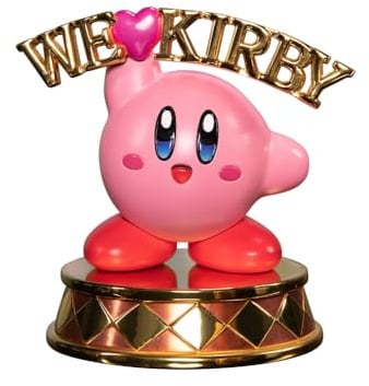 First 4 Figures Kirby DieCast We Love Kirby Statue, 10 cm
