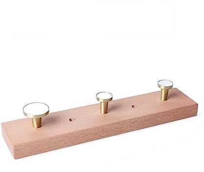 Support Mural pour Porte-Manteau Long Manteau de vêtements en Bois Crochet Porche Porte Cintre Cintre Salon Couloir Mural Porte-Manteau Porte Manteau Crochets (Color : B, Size : S)