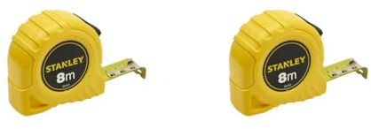 STANLEY 1-30-497 Flessometro Global, 5 m x 19 mm (Confezione da 2)