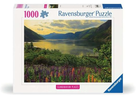 Ravensburger Puzzle 12000115 - Scandinavian Places, Fjord in Norwegen - 1000 Teile Puzzle für Erwachsene und Kinder ab 14 Jahren, Puzzle mit Norwegen-Motiv