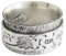 BISONBLUE Ringe Damen Damenschmuckring Herren Geschenk Ring „I'm Enough“ für Punk-Party in Blue