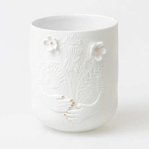 Räder - Candle Holder - Blanc - Casual ou Formal (Occasion) - Porcelaine - Floral - Bouquet de fleurs lumineux