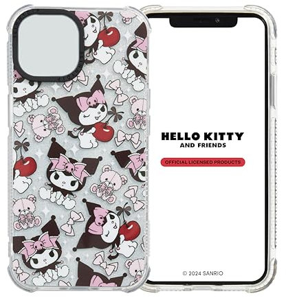 Skinnydip Kuromi Teddy - Case for iPhone XR / 11 Cover Stylish & Shockproof Cartoon Cover, Slim & Lightweight, Anti-Slip Cute Protective Case Gift for Girls Compatible with iPhone