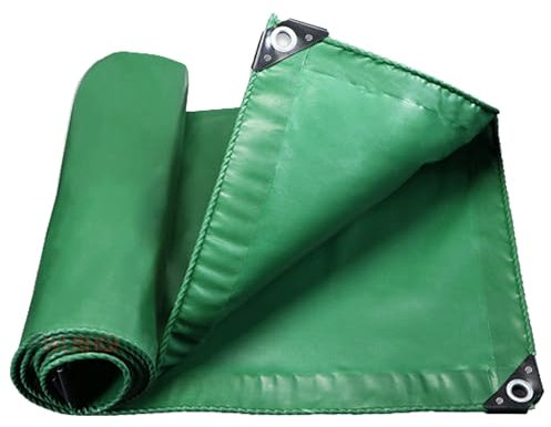 WLRHGl Lonas para Exteriores Uso, 1 x 2 m Impermeable y Reforzada Lona Impermeable Exterior Multiusos con Ojales, Toldo Impermeable WLR010, Verde