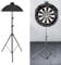 Dartboard-Ständer, Tragbarer Stativ-Dartboard-Reiseständer, Board-Ständer mit Freistehendem Stativ, Faltbarer, Robuster Dartboard-Ständer aus Stahl für den Innen- und Außenbereich