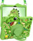 Kokaade Funda para iPad de 10ª generación/A16 – Silicona suave con correa para el hombro y soporte giratorio, lindo dinosaurio de dibujos animados para niños, niñas y adolescentes para iPad de 11ª
