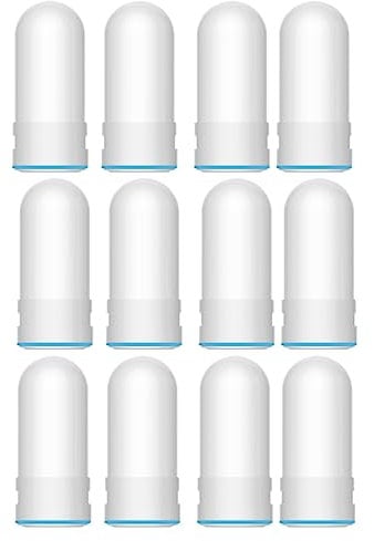 Janasiba 12 pezzi cartucce filtro acqua per Kubichai cucina rubinetto rubinetto acqua detergente attivo carbone rubinetto acqua filtro acqua