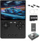 Trimui Brick Handheld Game Console 3.2-inch 1024*768 IPS Screen 3000mAh Built-in 64G TF Card Supports Multiple Simulators Linux System with Screen Protector Black