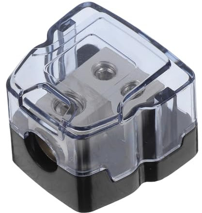 HOMOCONO 1 Set Car Audio Splitter Car Power and Ground Block Ground Cable Splitter Car Audio Power Dividers Ground Distribution Block Portable Distribution Block Power Wire Block Car Part