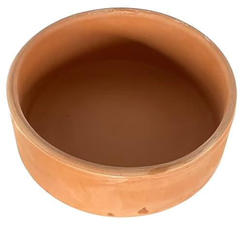 Ciotola Fioraio in Terracotta con Piedino – Vaso Basso da Giardino o Interno – Diametro 18 cm Altezza 5.5 cm – Fatto a Mano in Italia – Stile Classico e Funzionale