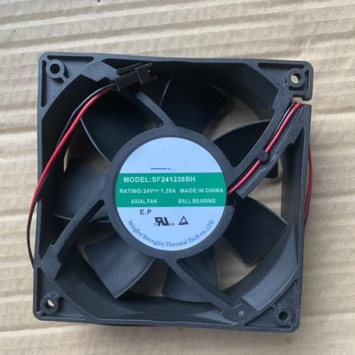 Ventola assiale CC alto flusso d'aria 120x120x38mm per inverter per compressori Innovance-Modello SJ SE/SF241238BH/BL/BU2 soluzione raffreddamento 24V
