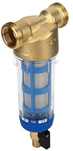 Aumotop Pre-Filtro Purificatore D'acqua Filtro Spin Down 50 Micrometri per Scaldabagno a Energia Solare e Distributore 794 G