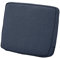 CLASSIC ACCESSORIES Montlake FadeSafe Wasserabweisendes Sitzkissen für den Außenbereich, 53,3 x 50,8 x 10,2 cm, Indigoblau meliert, Outdoor-Stuhlkissen, Terrassenkissen