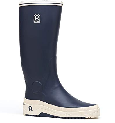 Rouchette Herren Gummistiefel Admiral Regenstiefel Langschaft hoch, Größe:40 EU
