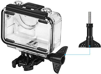 Hensych - Custodia impermeabile per immersioni, 40 metri, per Action Camera OSMO con staffa accessori