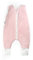 Ehrenkind® Babyschlafsack | Schlafsack mit Füßen 2.5 TOG | Bio-Baumwolle | Ganzjahres Schlafsack Baby Gr. 90 Farbe Rosa mit weißen Punkten | Oeko-Tex | Schlafsack winter und Sommer Schlafsack Kinder