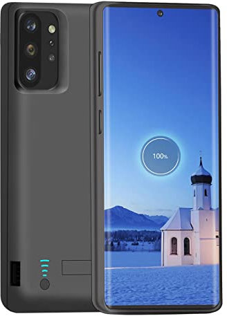 Loytal Battery Case for Samsung Galaxy Note 10+ Plus 5G, 6000mAh Rechargeable Extended Battery Charging Case, External Battery Charger Case, Add 100% Extra Juice