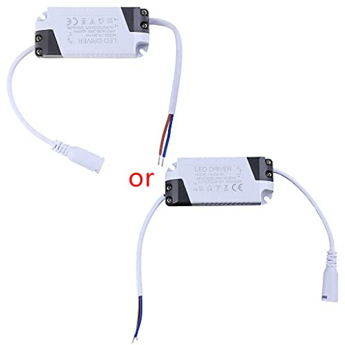 GUOJFEN Controlador de Corriente Constante LED AC85-265V 1-3W 4-7W 8-12W 12-18W 18-25W Adaptador de Fuente de alimentación Transformador de iluminación para Panel de luz Downlight Spotlight