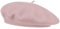 Van Der Rich ® - Baskenmütze (100% Wolle) Französisch Einfarbig - Damen (Rosa, One Size)