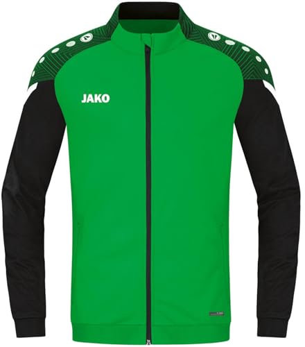 JAKO - Veste En Polyester Performante, Mixte, Vert Tendre/Noir, M