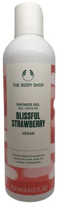 The Body Shop Shower gel, Blissful Strawberry: A Blend of Strawberry, Peony and Musk Notes for Sense of Calmness 250 ml