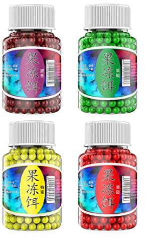 ceasnitis Jelly Fishing Köder | Magische Köder Pop-Up Karpfen Angel Lockstoffe Fischköder Lockstoff Jelly Pellets | Angelzubehör