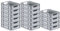 PROREGAL SuperSparSet 16x Eurobox NextGen Economy | Griffe offen |HxBxT 12x30x40cm | 11 Liter | Eurobehälter, Transportbox, Transportbehälter, Stapelbehälter