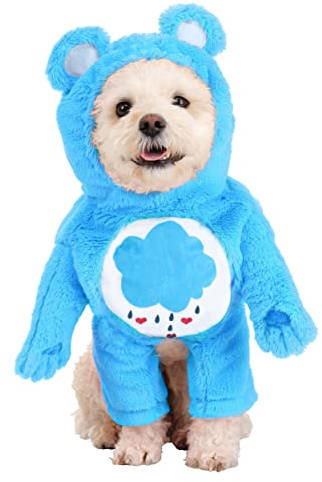 Grumpy Bear Care Bears Dog Fancy Dress Costume XL