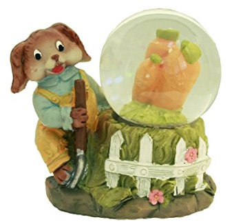 HAAC Schüttelkugel mit Hase Osterhase Ostern Größe 7 cm