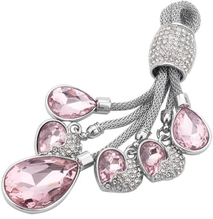 RYE fashion crystal car keychain, sparkling diamond keychain, ladies keychain für BMW, Honda, Audi, Lexus, Ford, Volkswagen, Mercedes-Benz, Nissan, Toyota und andere Autos.