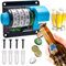 Décapsuleur mural, cadeaux pour la fête des pères pour hommes et amateurs de bière, décapsuleur avec compteur, décapsuleur avec chiffres précis, record pour bars, fêtes, cabines, cuisine, décoration