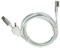 vhbw Adapterkabel USB Typ C auf MagSafe 1 kompatibel mit Apple MacBook 13.3 MC240LL/A, 13.3 MB881LL/A Notebook, Laptop - 170 cm, 65 W, PVC