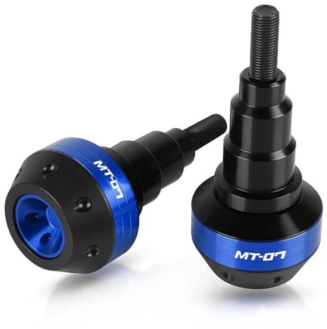 JAYWIS Sturzschutz Motorrad-Motorschutz Sliders Sturzpads Crash Pad Fallschutz Für Yamaha MT-07 MT07 MT 07 2014–2024 (Farbe : Blau, Größe : 1)