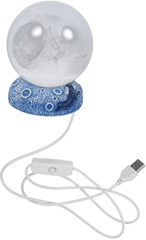 Artibetter Kristallkugel Lampe Mit Led-farbenwechsel Usb-betrieben Kleines Nachtlicht Für Heimdekoration Tischdekoration Schreibtisch-dekor-geschenke