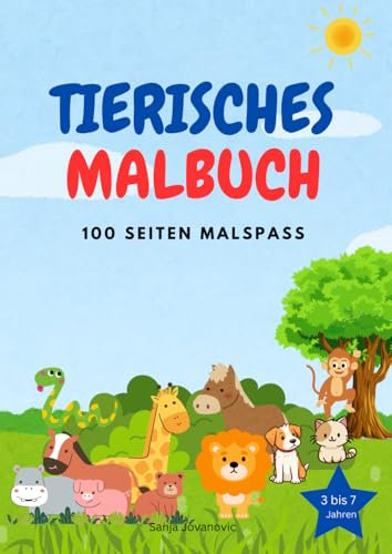 Malbuch Tierischer Mal Spaß