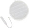 LIARTY Reusable Nail Dust Collector Replacement Filters for 130W Nail Dust Cleaner,Dust Filter 1 Pcs and USB LED Light for Strong Power Nail Dust Collector