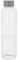 Glass Water Bottle 500ml Coloured Ribbed Leak Proof Glass Beverage Drinking Bottle Juice Cold Drinks Juice Smoothie Portable for Sports Gym Yoga Travel Office School Home (Black)