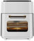 Forno Friggitrice ad Aria da 15 Litri, Forno a Convezione Multifunzione con Finestra Visibile, Mini Forno Elettrico a Convezione da Piano di Lavoro e Grill con Touchscreen Digitale, Tecnologia white