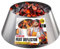 Smoker Chef Deflector de calor de carbón – S/M de acero inoxidable para barbacoa Weber Kettle 22.5 26.75-11.4 pulgadas base – 7.8 pulgadas superior – 4.9 pulgadas de alto – Accesorios de parrilla
