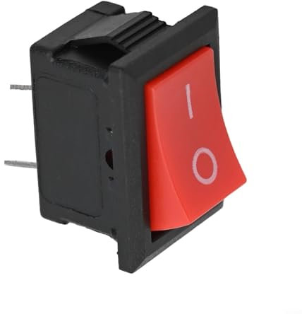 Stop Switch For Chainsaw 2500 25CC, Compatible With For Timberpro, For Lawnflite, For Carlton,Chainsaw On Off Switch Replacement Spare Part
